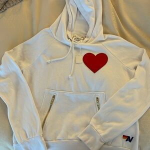 RARE Aviator Nation HEART hoodie